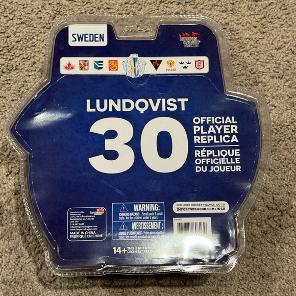 Henrik Lundqvist Team Sweden Figure - Picture 2 of 2